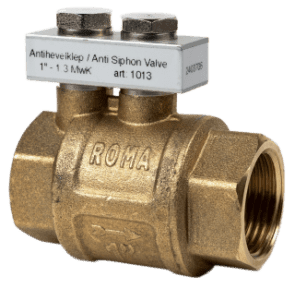 Antihevelklep diesel Antihevel terugslagklep 1.5 inch BSP met vaste druksluiting (mWk)